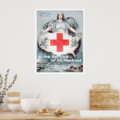 Ten dienste van de gehele mensheid (US00262) Poster (Keuken)