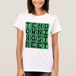 Ten Downing Street, adres van de premier T-shirt