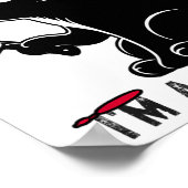 Ten eerste ben ik een genot Grappige Sarcastische  Poster (Hoek)