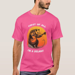 Ten eerste ben ik een opgetogen sarcastische boze t-shirt
