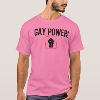 Ten eerste, GAY POWER. T-shirt