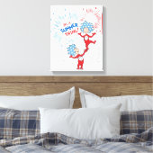 Ten eerste, het is een zomer ding canvas afdruk (Insitu (Slaapkamer))