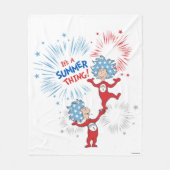 Ten eerste, het is een zomer ding fleece deken (Voorkant)