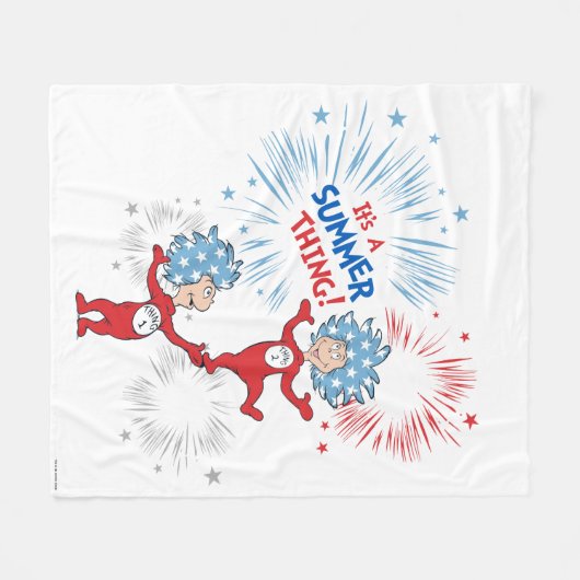 Ten eerste, het is een zomer ding fleece deken (Voorkant (Horizontaal))