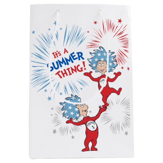 Ten eerste, het is een zomer ding medium cadeauzakje (Voorkant)