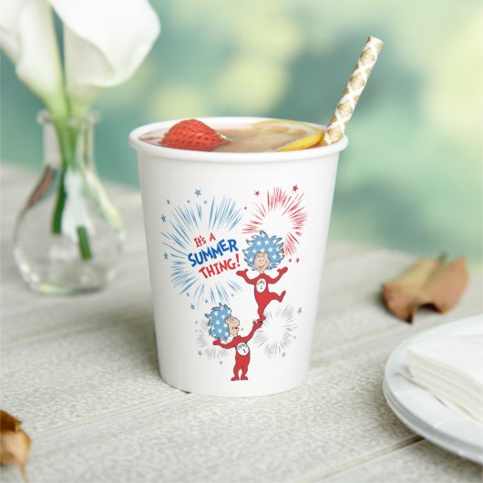 Ten eerste, het is een zomer ding papieren bekers (Insitu)