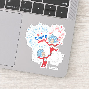 Ten eerste, het is een zomer ding sticker