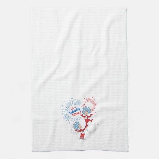 Ten eerste, het is een zomer ding theedoek (Verticaal)