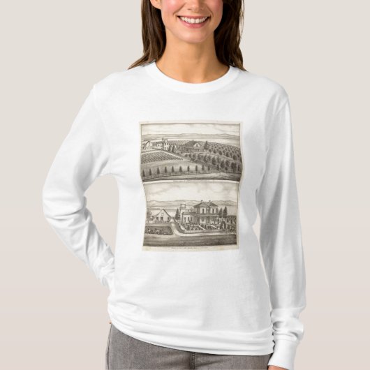 Ten eerste: Mathews-woningen, boerderijen T-shirt (Voorkant)