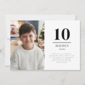 Ten Landscape Photo Invitation Kaart (Voorkant)