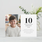 Ten Landscape Photo Invitation Kaart (Staand voorkant)