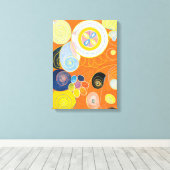 Ten Largest, nr. 3, Youth | Hilma af Klint | Canvas Afdruk (Insitu (Houten vloer))
