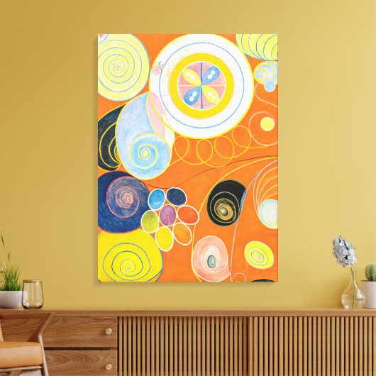 Ten Largest, nr. 3, Youth | Hilma af Klint | Canvas Afdruk (Insitu (Woonkamer))