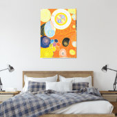 Ten Largest, nr. 3, Youth | Hilma af Klint | Canvas Afdruk (Insitu (Slaapkamer))