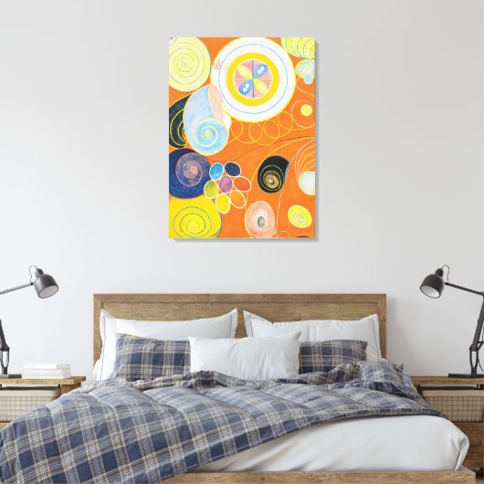 Ten Largest, nr. 3, Youth | Hilma af Klint | Canvas Afdruk (Insitu (Slaapkamer))