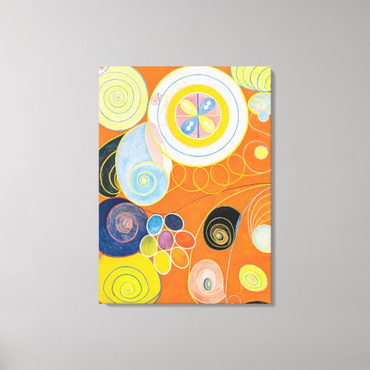 Ten Largest, nr. 3, Youth | Hilma af Klint | Canvas Afdruk (Voorkant)