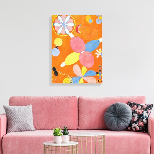 Ten Largest, nr. 4, Youth | Hilma af Klint | Canvas Afdruk (Insitu (Woonkamer))