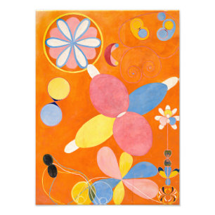 Ten Largest, nr. 4, Youth   Hilma af Klint   Foto Afdruk