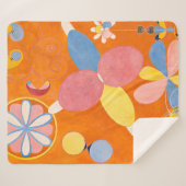 Ten Largest, nr. 4, Youth | Hilma af Klint | Sherpa Deken (Voorkant (horizontaal))