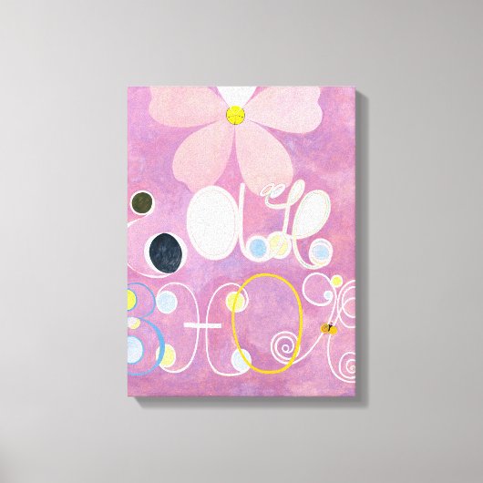 Ten Largest, nr. 5, volwassenheid | Hilma af Klint Canvas Afdruk (Voorkant)