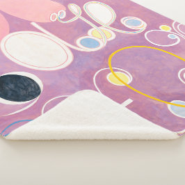 Ten Largest, nr. 5, volwassenheid | Hilma af Klint Sherpa Deken