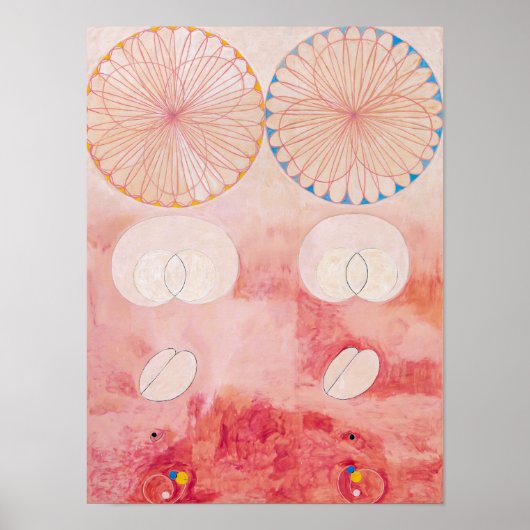 Ten Largest, nr. 9, Wisdom | Hilma af Klint | Poster (Voorkant)