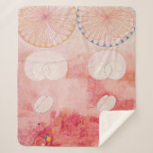 Ten Largest, nr. 9, Wisdom | Hilma af Klint | Sherpa Deken (Voorkant)