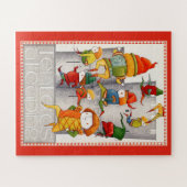 TEN LORDS A LEAPING 16x20 Big Pieces Puzzel Legpuzzel (Horizontaal)