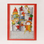 TEN LORDS A LEAPING 16x20 Puzzel Legpuzzel (Verticaal)