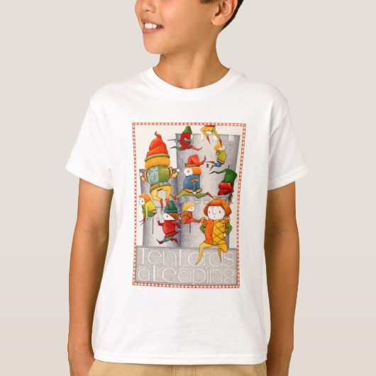 TEN LORDS A LEAPING Boys' T-shirt (Voorkant)