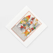 TEN LORDS A LEAPING Standaard Lunch Papier Servett Servet (Hoek)