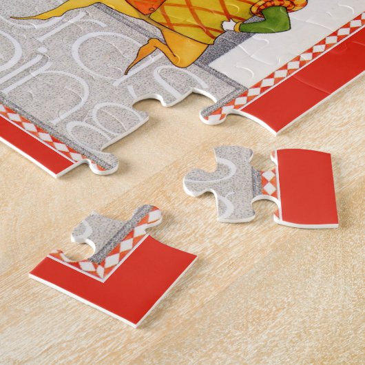 TEN LORDS EEN SPRINGENDE 8x10 puzzel Legpuzzel (Zijkant)