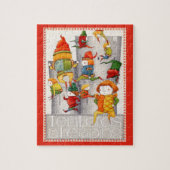 TEN LORDS EEN SPRINGENDE 8x10 puzzel Legpuzzel (Verticaal)