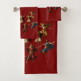 Ten Lords Leaping The Ten Commandments Vector  Bad Handdoek