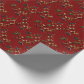 Ten Lords Leaping The Ten Commandments Vector  Cadeaupapier (Hoek)