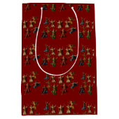 Ten Lords Leaping The Ten Commandments Vector  Medium Cadeauzakje (Voorkant)