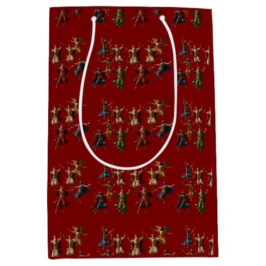 Ten Lords Leaping The Ten Commandments Vector  Medium Cadeauzakje (Voorkant)