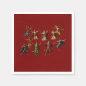 Ten Lords Leaping The Ten Commandments Vector  Servet (Voorkant)