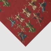 Ten Lords Leaping The Ten Commandments Vector  Tissuepapier (Detail)