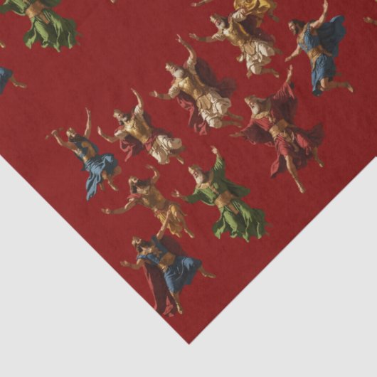 Ten Lords Leaping The Ten Commandments Vector  Tissuepapier (Detail)