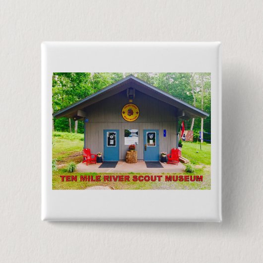 Ten Mile River Scout Museum Front Button (Voorkant)