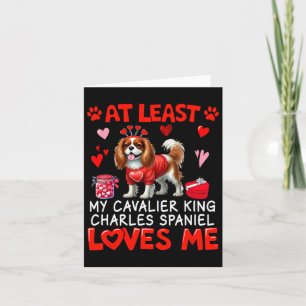 Ten minste Cavalier King Charles Spaniel die van m Kaart