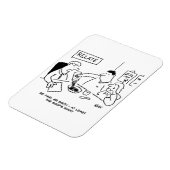 Ten minste de soep is runny magneet (Linkerzijde)