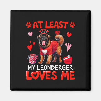 Ten minste mijn Leonberger die van me houdt met Va Magneet