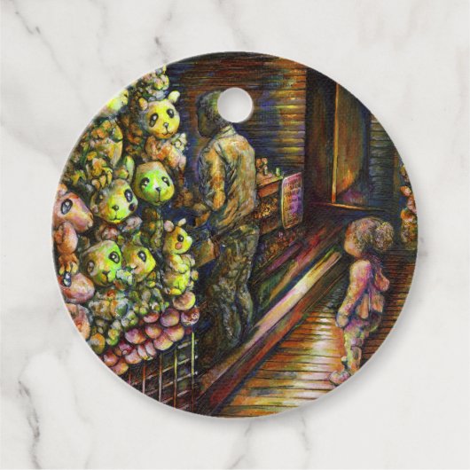 Ten noorden van het Circus Bedankjes Labels (Voorkant)