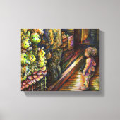 Ten noorden van het Circus Canvas Afdruk (Voorkant)