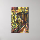 Ten noorden van het Circus Canvas Afdruk (Voorkant)