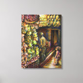 Ten noorden van het Circus Canvas Afdruk (Voorkant)