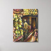 Ten noorden van het Circus Canvas Afdruk (Voorkant)