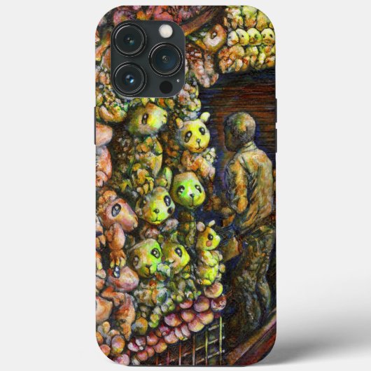 Ten noorden van het Circus Case-Mate iPhone Case (Achterkant)